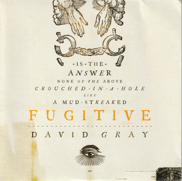 Accords et paroles Fugitive David Gray