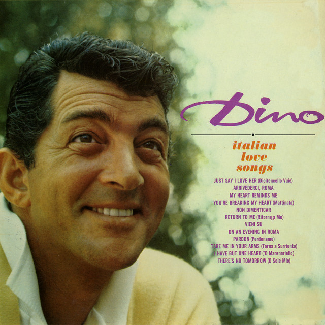 Accords et paroles Arrivederci Roma Dean Martin