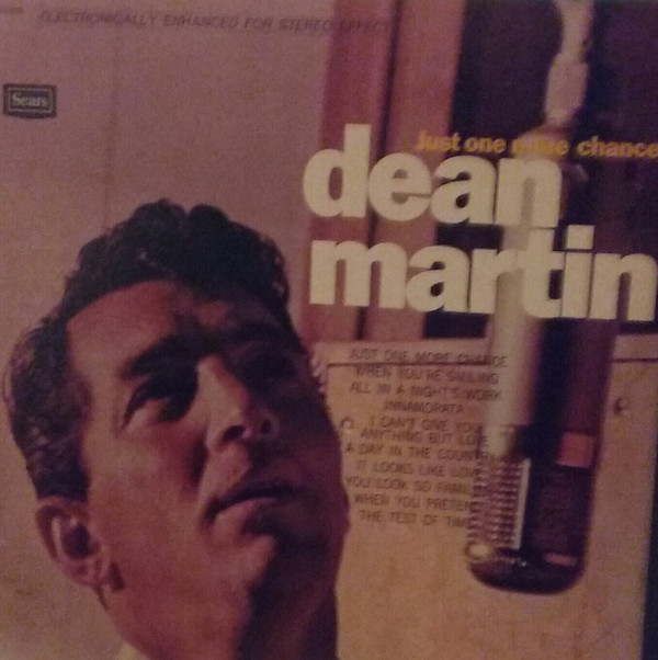 Accords et paroles Just One More Chance Dean Martin