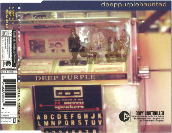 Accords et paroles Haunted Deep Purple