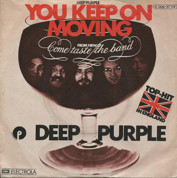 Accords et paroles You keep on moving Deep Purple