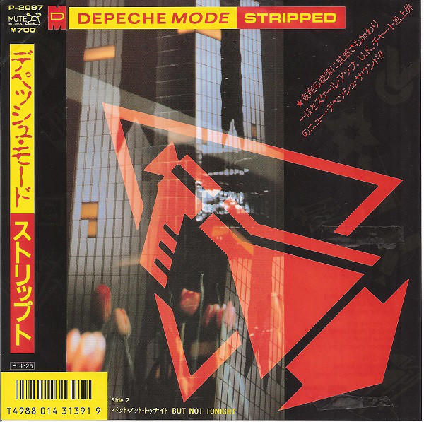 Accords et paroles Stripped Depeche Mode
