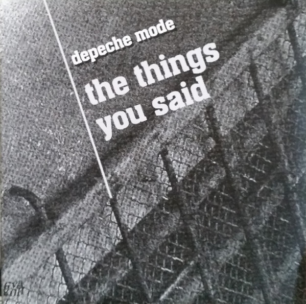 Accords et paroles The things you said Depeche Mode