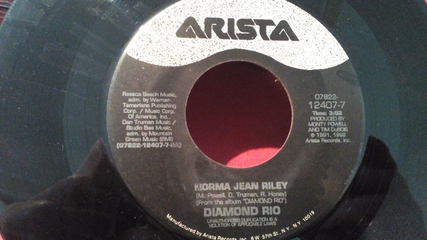 Accords et paroles Norma Jean Riley Diamond Rio