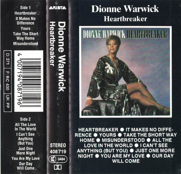 Accords et paroles Heartbreaker Dionne Warwick