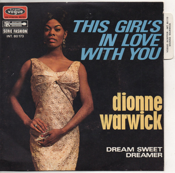 Accords et paroles This Girls In Love With You Dionne Warwick