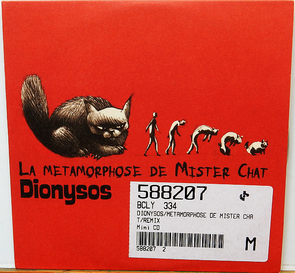 Accords et paroles La métamorphose de Mister Chat Dionysos