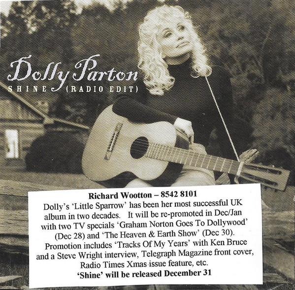 Accords et paroles Shine Dolly Parton