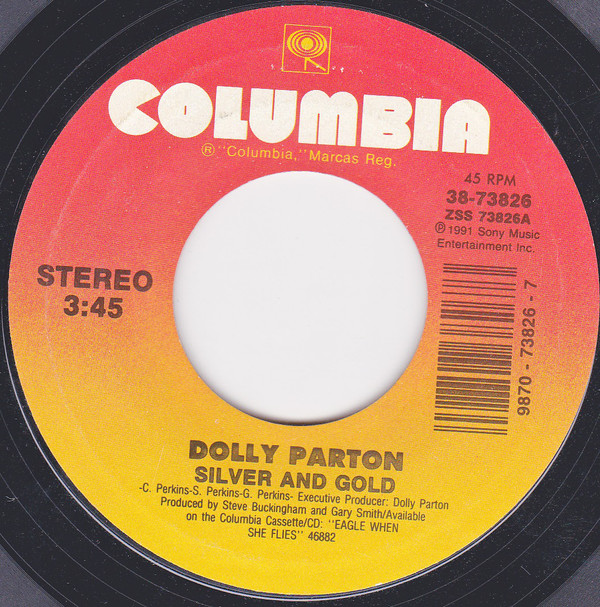 Accords et paroles Silver And Gold Dolly Parton