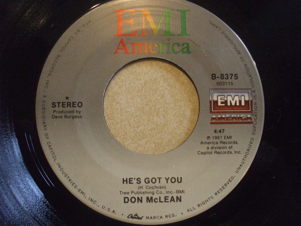 Accords et paroles To Have And To Hold Don McLean