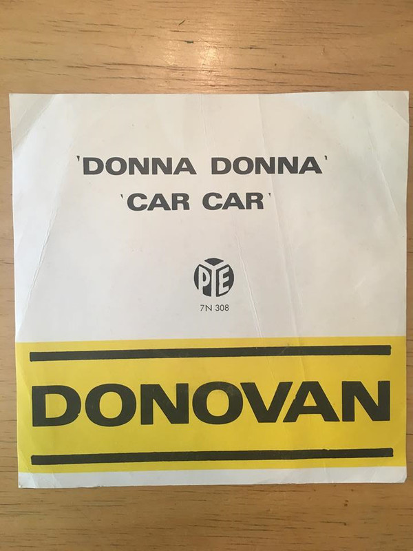 Accords et paroles Donna Donna Donovan