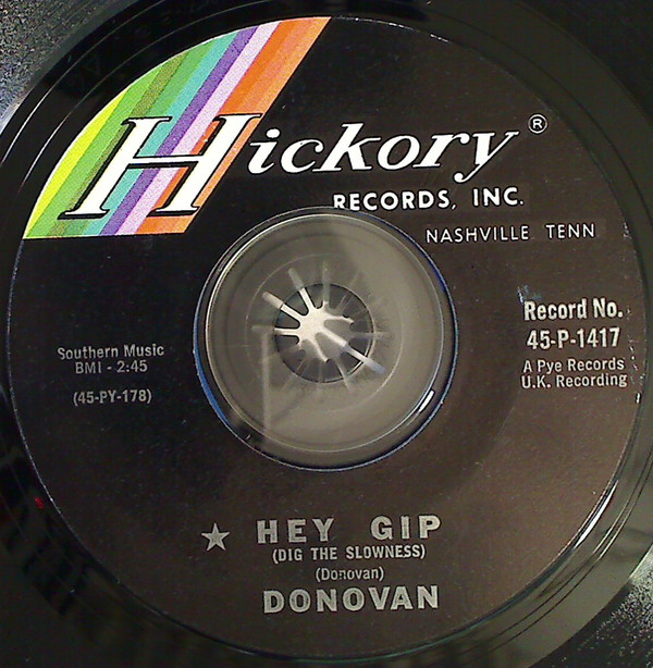 Accords et paroles Hey Gyp Dig The Slowness Donovan