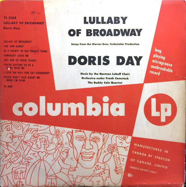 Accords et paroles Lullaby Of Broadway Doris Day