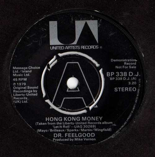 Accords et paroles Hong Kong Money Dr. Feelgood