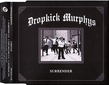 Accords et paroles Surrender Dropkick Murphys