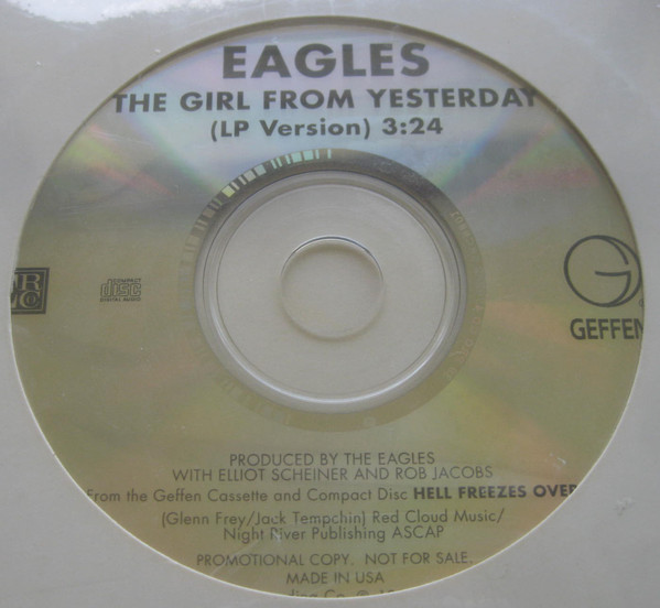 Accords et paroles The Girl From Yesterday Eagles