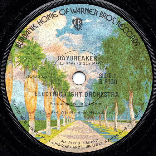 Accords et paroles Daybreaker Electric Light Orchestra