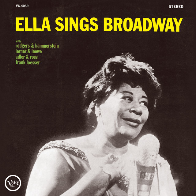 Accords et paroles Almost Like Being In Love Ella Fitzgerald