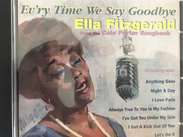 Accords et paroles Evry Time We Say Goodbye Ella Fitzgerald