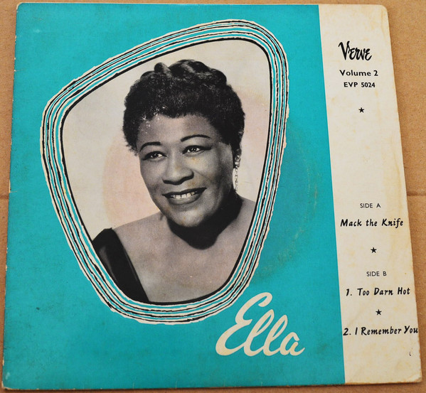 Accords et paroles I Remember You Ella Fitzgerald