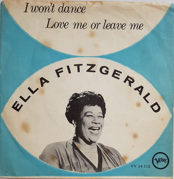 Accords et paroles I Won't Dance Ella Fitzgerald