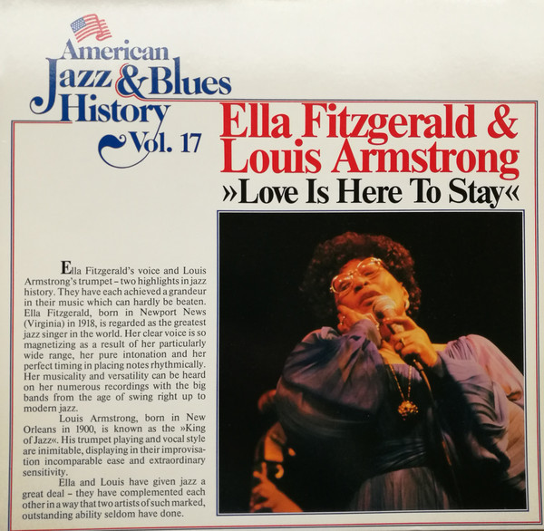 Accords et paroles Love Is Here To Stay Ella Fitzgerald