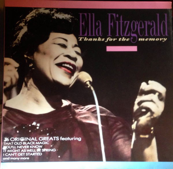 Accords et paroles Thanks For The Memory Ella Fitzgerald