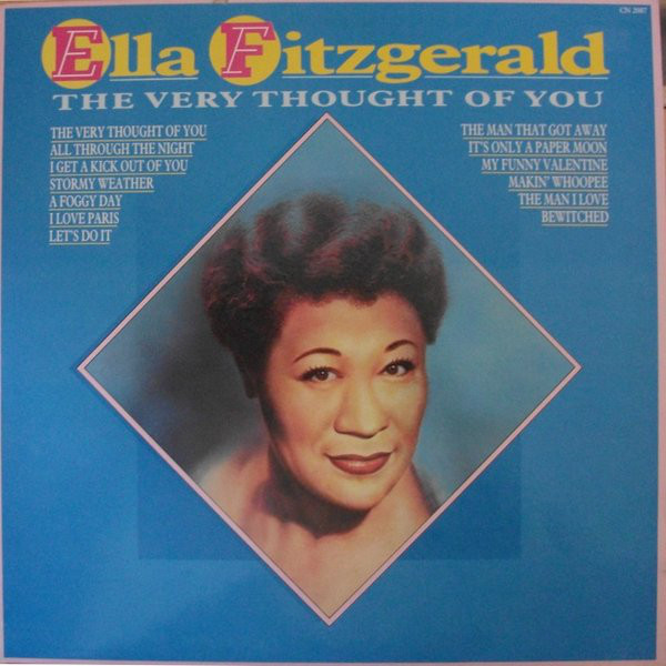 Accords et paroles The Very Thought Of You Ella Fitzgerald