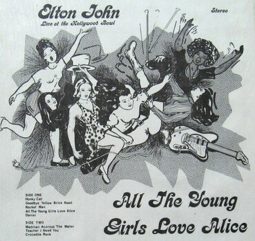 Accords et paroles All the girls love alice Elton John