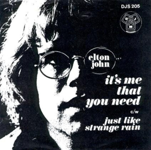 Accords et paroles It's Me That You Need Elton John