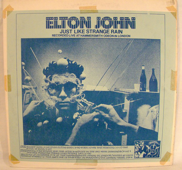 Accords et paroles Just Like Strange Rain Elton John