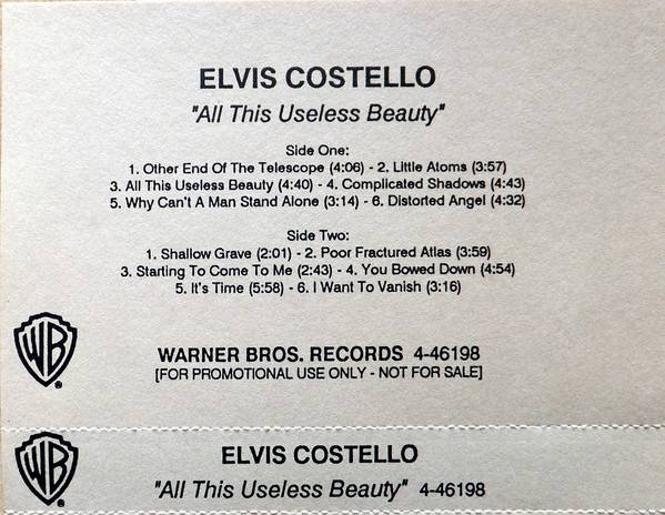 Accords et paroles All This Useless Beauty Elvis Costello