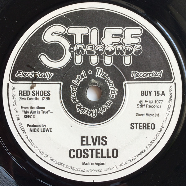 Accords et paroles Red Shoes Elvis Costello