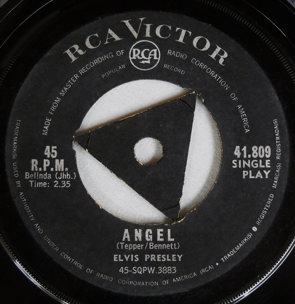 Accords et paroles Angel Elvis Presley