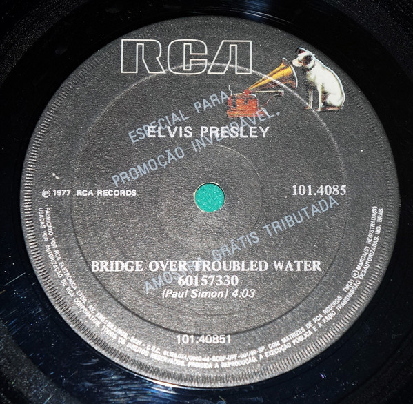 Accords et paroles Bridge Over Troubled Water Elvis Presley