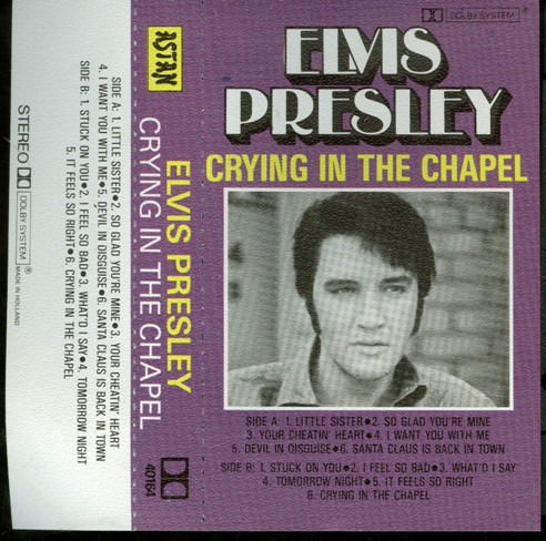Accords et paroles Crying In the Chapel Elvis Presley