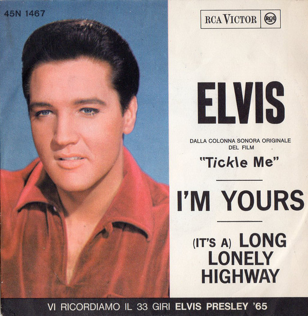 Accords et paroles I'm Yours Elvis Presley