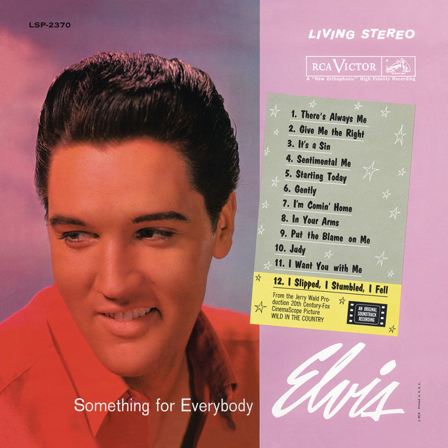 Accords et paroles In Your Arms Elvis Presley