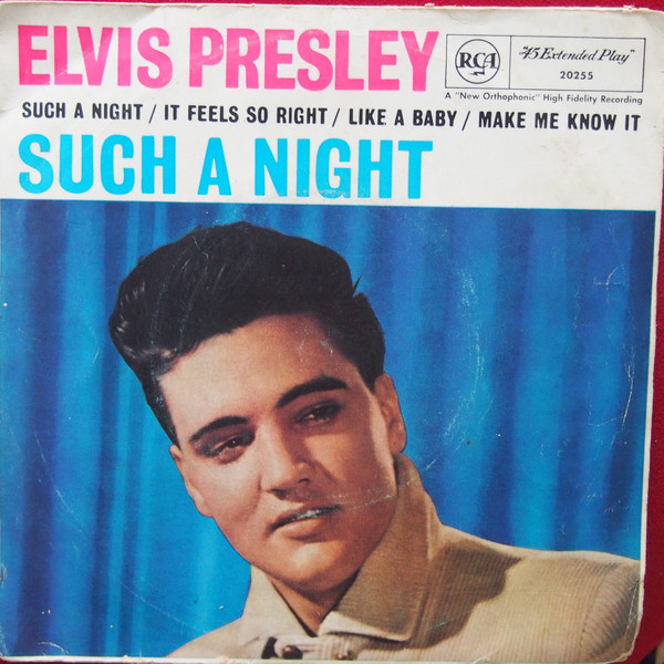 Accords et paroles Such a Night Elvis Presley