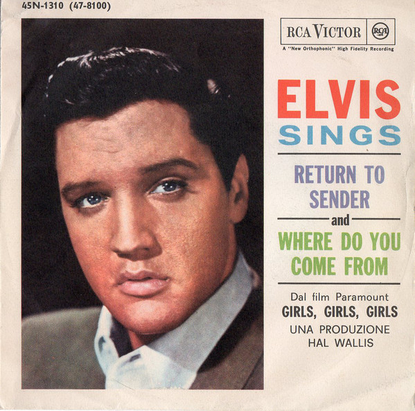 Accords et paroles Where Do You Come From Elvis Presley