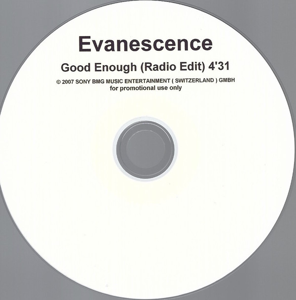 Accords et paroles Good Enough Evanescence