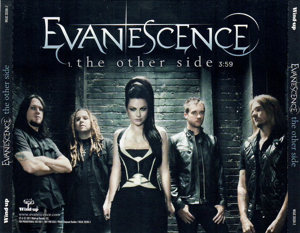 Accords et paroles The Other Side Evanescence