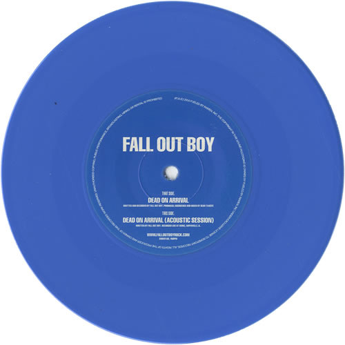 Accords et paroles Dead On Arrival Fall Out Boy