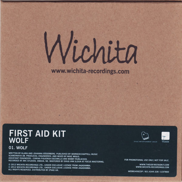 Accords et paroles Wolf First Aid Kit