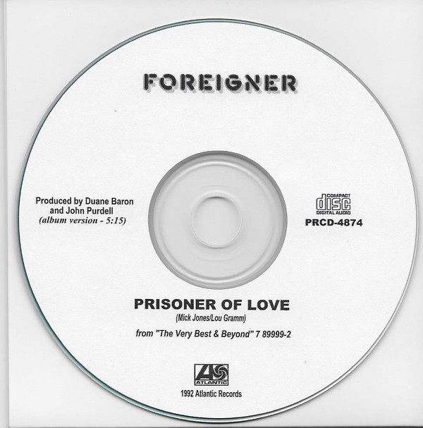 Accords et paroles Prisoner Of Love Foreigner