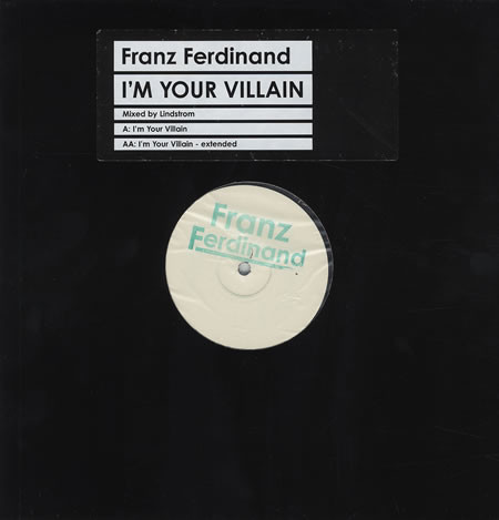 Accords et paroles I`m your villain Franz Ferdinand