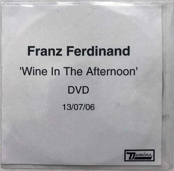 Accords et paroles Wine In The Afternoon Franz Ferdinand