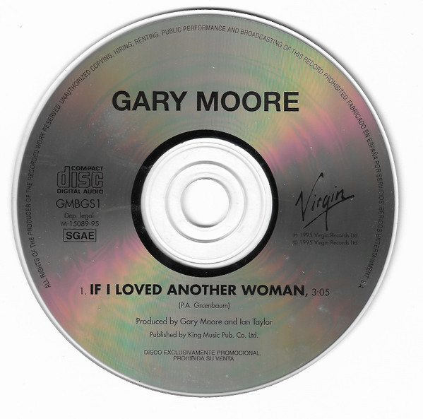 Accords et paroles I Loved Another Woman Gary Moore