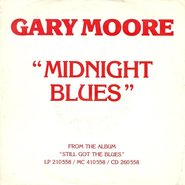 Accords et paroles Midnight Blues Gary Moore