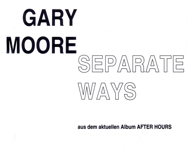 Accords et paroles Separate Ways Gary Moore